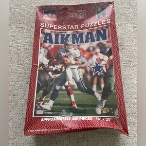 1995 Starline Team NFL Superstar Puzzle Troy Aikman